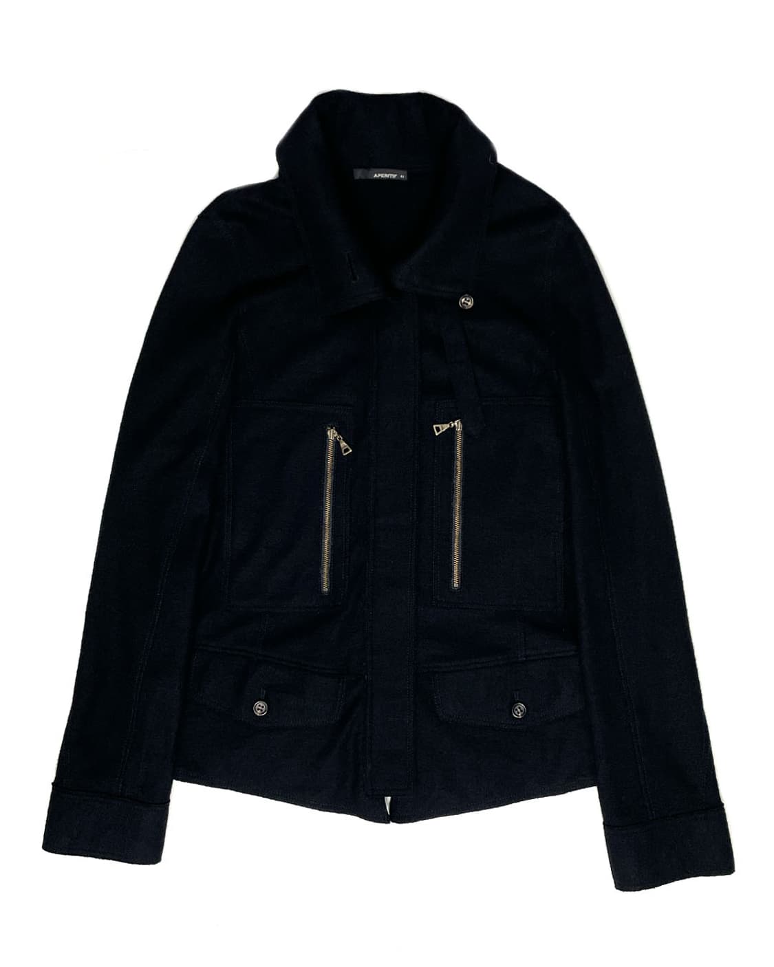 vintage 하이넥 자켓 상품이미지2