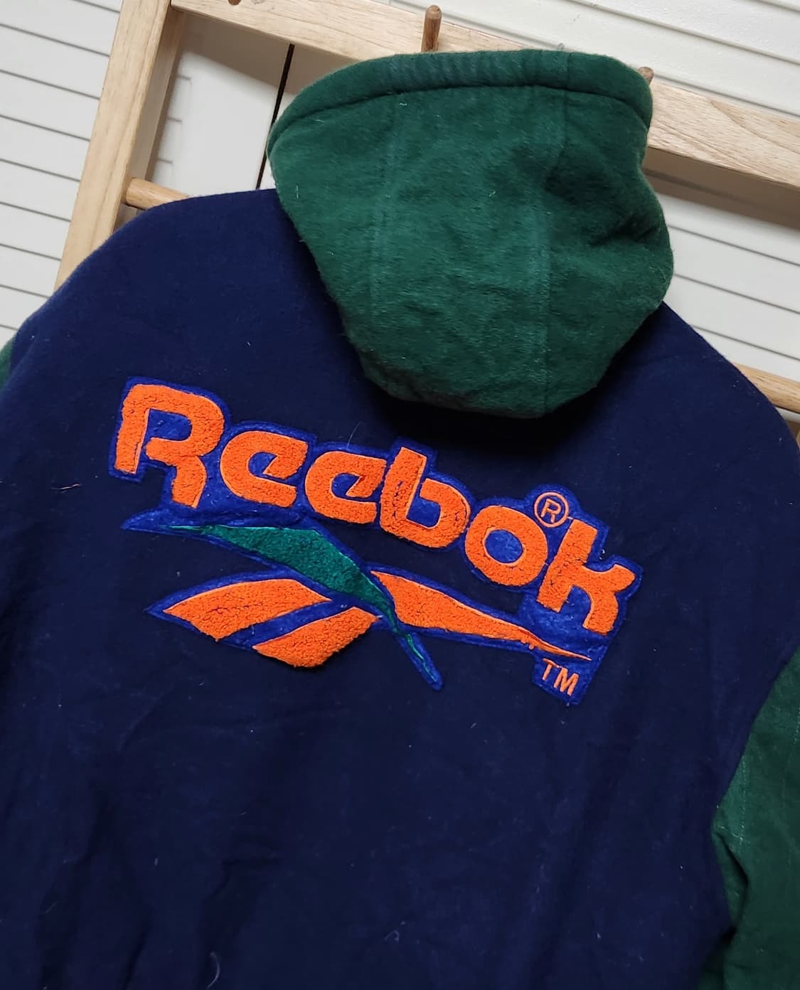 L 리복 빅로고 올드스쿨 90s 플러스 후리스 모직 자켓 상품이미지6