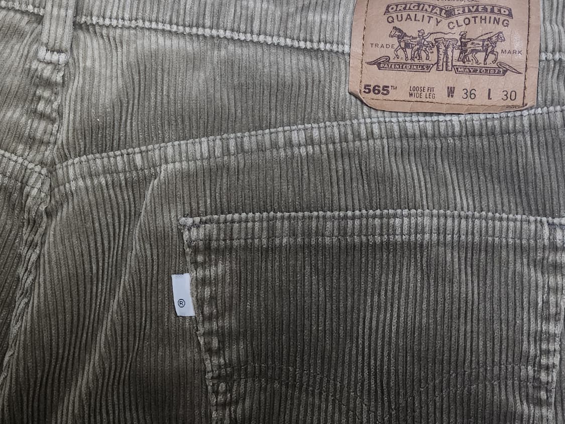 90s 리바이스 565 코듀로이 상품이미지3