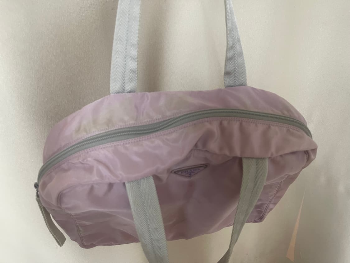프라다 나일론 빈티지 숄더백 연보라 백 상품이미지5