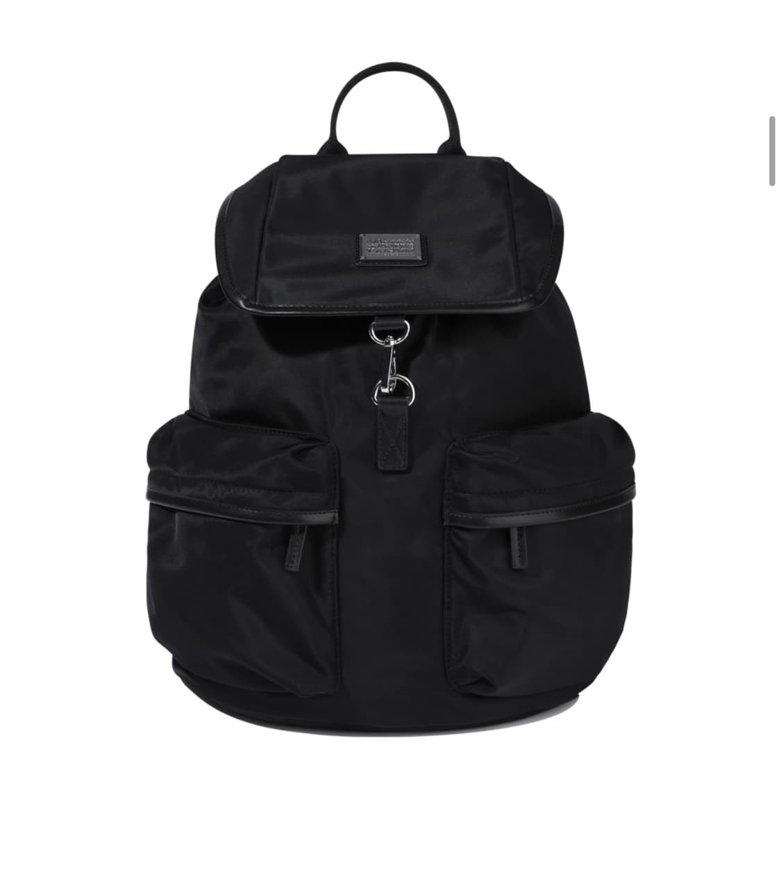 마리떼 / 클래식 로고 빅 백팩 / 블랙 상품이미지2
