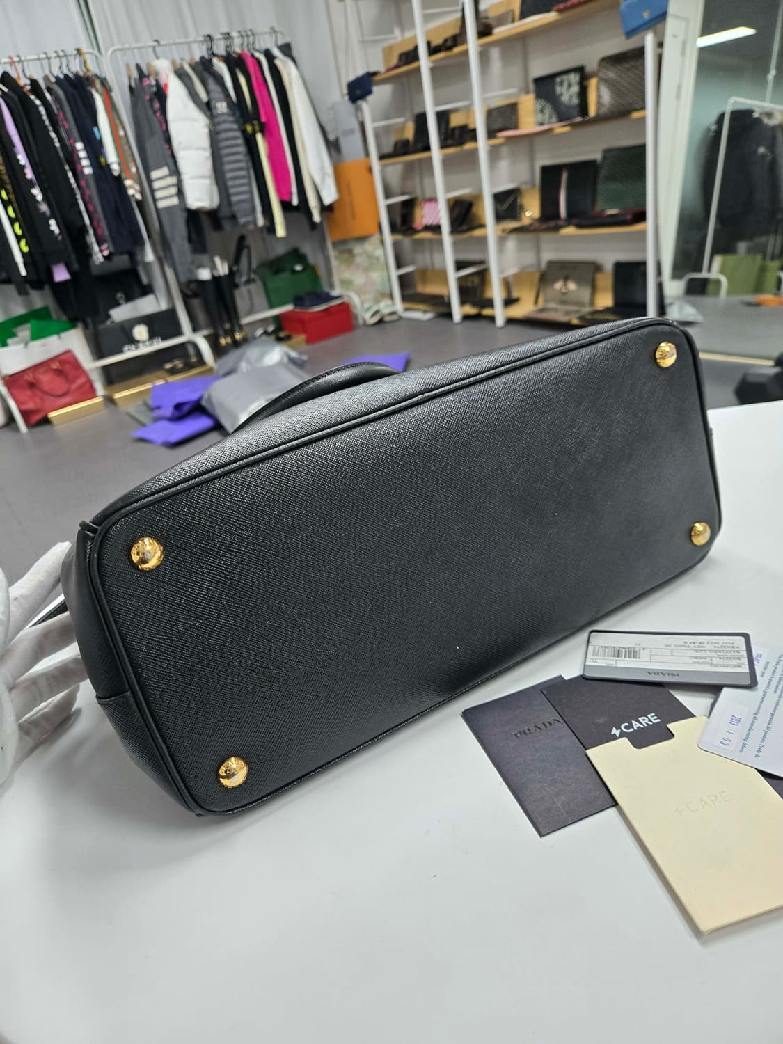 [A급컨디션] 프라다 사피아노 토트 숄더백 상품이미지6