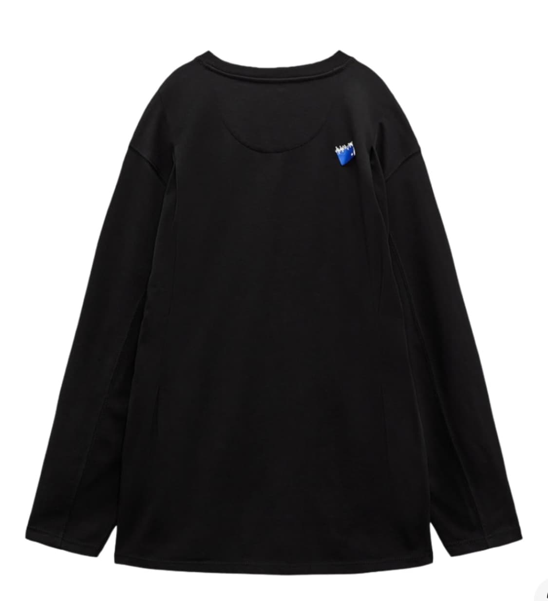 아더에러x자라 그래픽 롱 슬리브티셔츠 블랙 상품이미지2