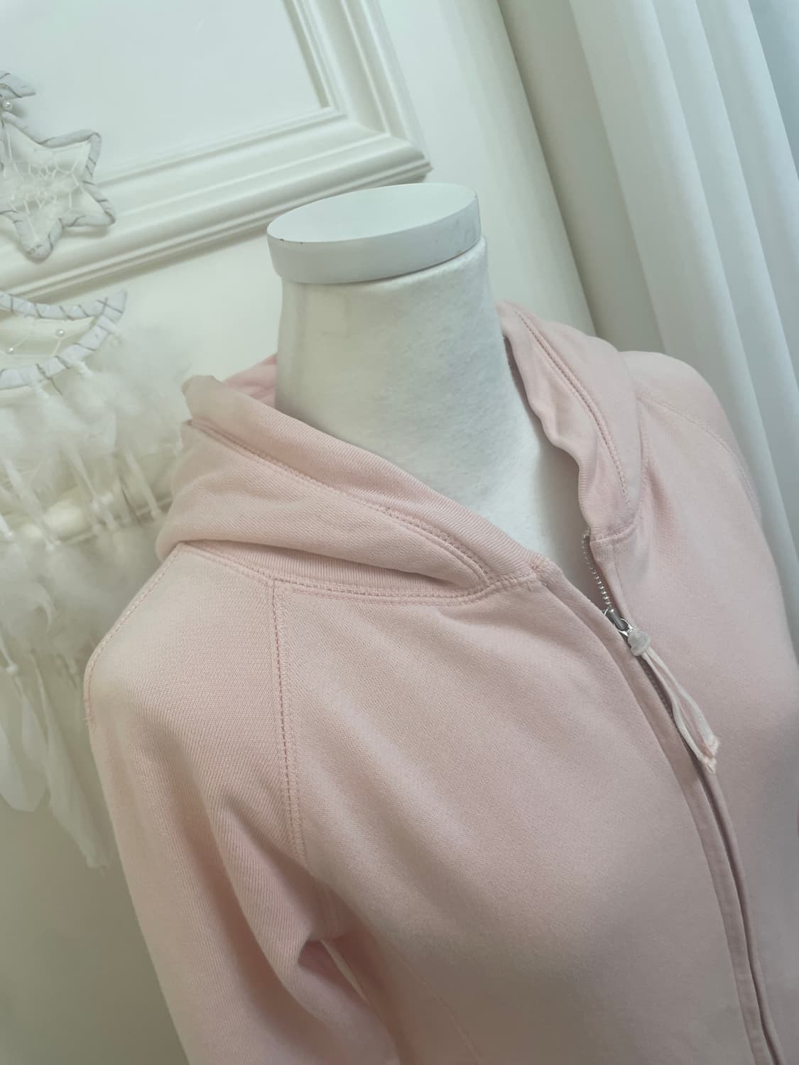 JILL STUART pink charm point reglan hood 상품이미지7