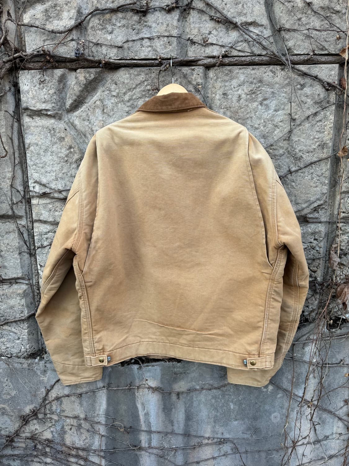 90s 칼하트 빈티지 6blj 하드페이딩 디트로이트 워크 자켓 상품이미지2