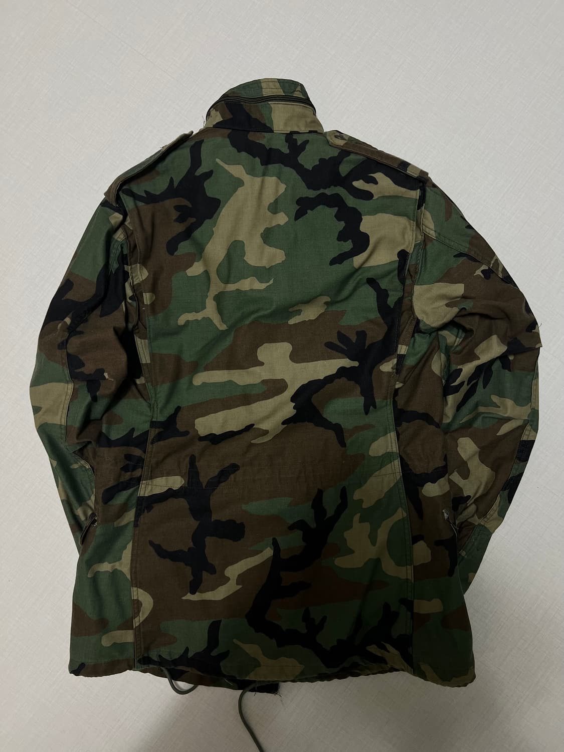 M65 우드랜드 카모 필드자켓 Small-Long 상품이미지3