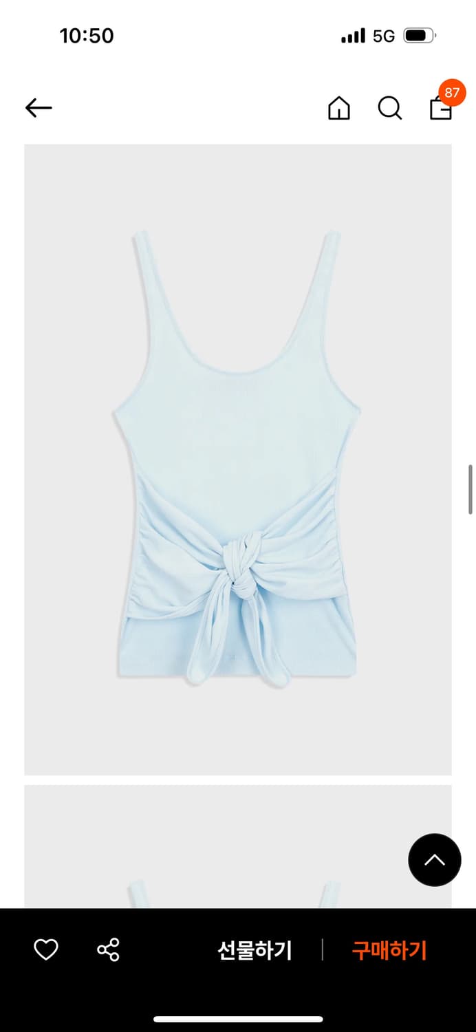 오픈와이와이 슬리브리스  상품이미지2