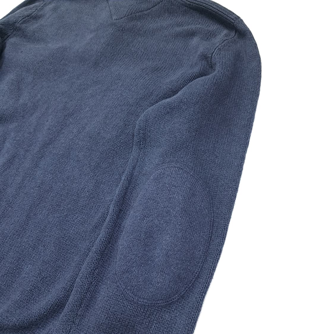 CL047 L 타미힐피거 유틸리티 투포켓 & 엘보우 패치 하프버튼 니트 상품이미지8