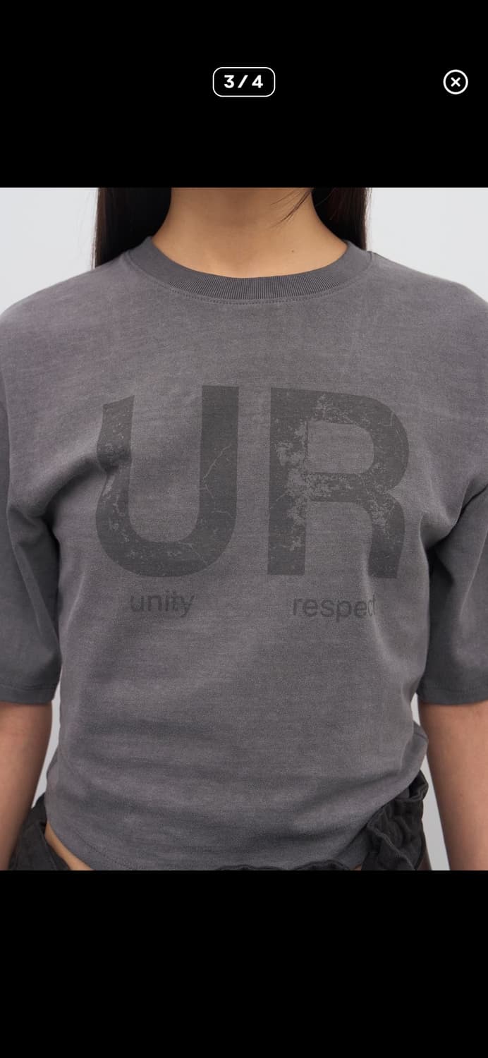 Lcdc 프린트 크롭티셔츠 상품이미지2