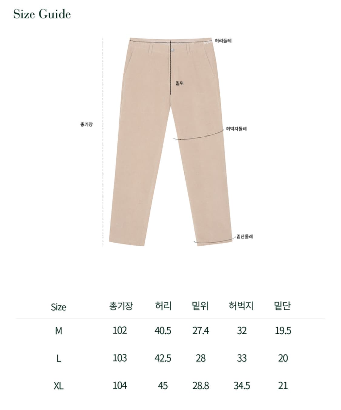 보기보이즈/LEGACY FITOMEN CODUROY PANTS 상품이미지3