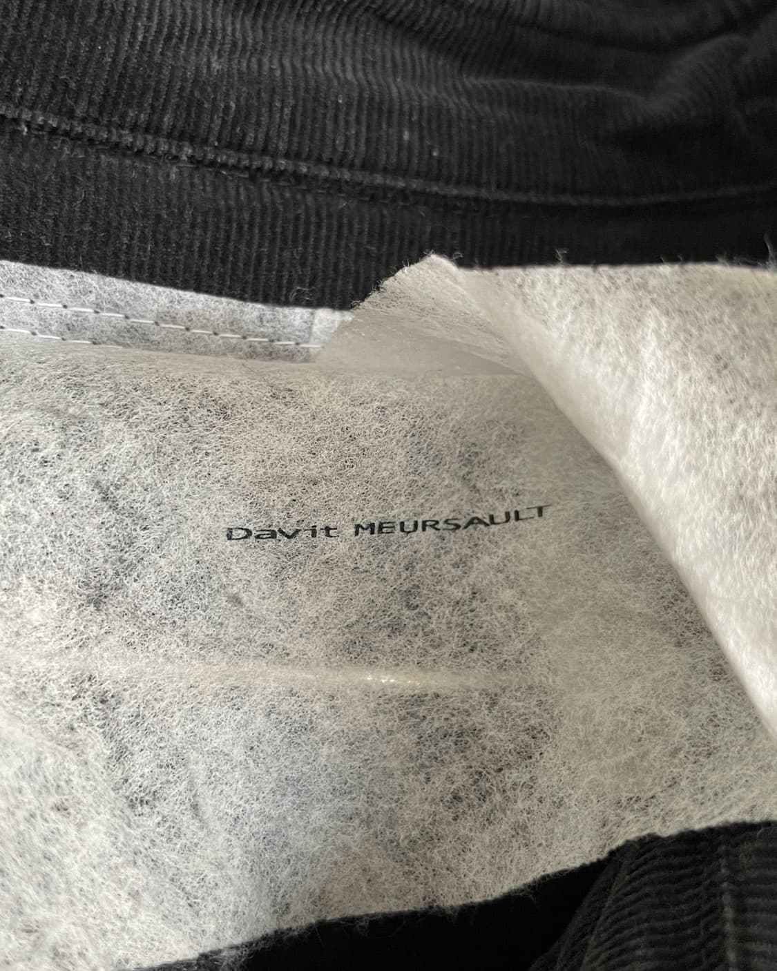 davit meursalut 핀 코듀로이 밀리터리 셔츠 상품이미지2