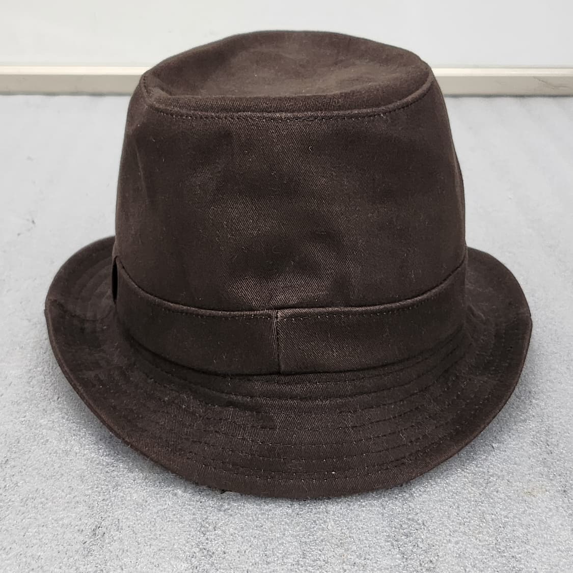 미착용 빈폴 정품 중절모 다크브라운 S(57) 상품이미지6