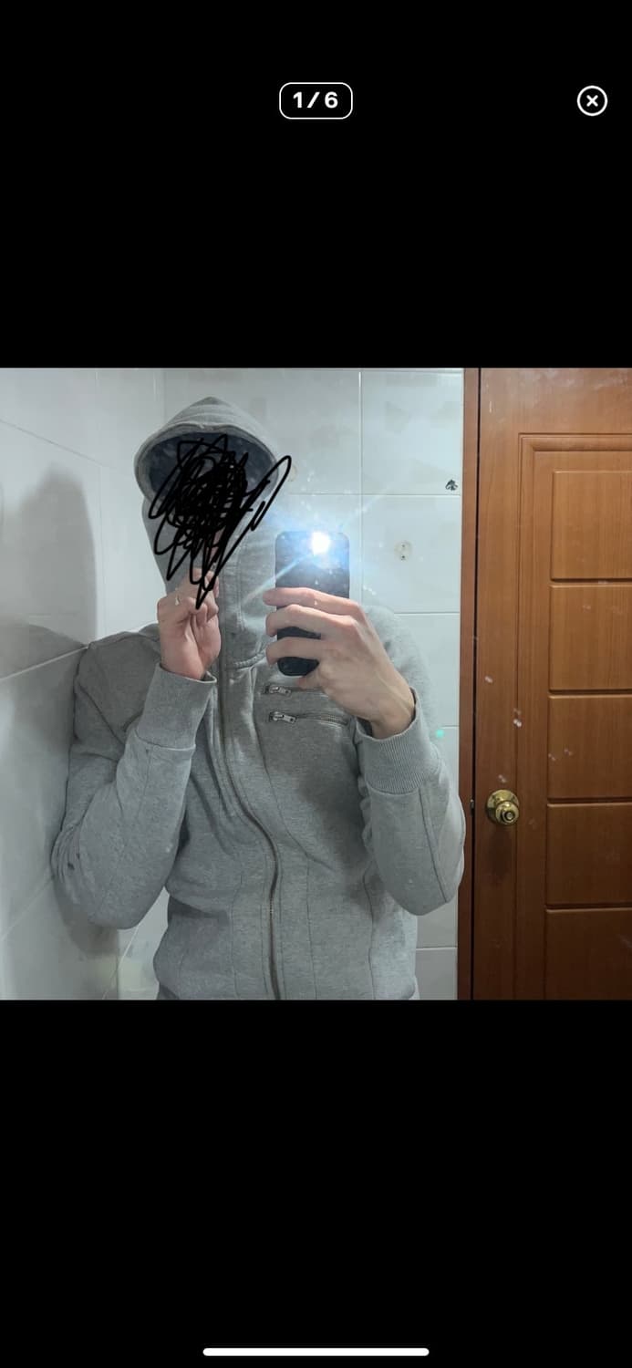 디젤 머슬핏 후드집업 상품이미지1