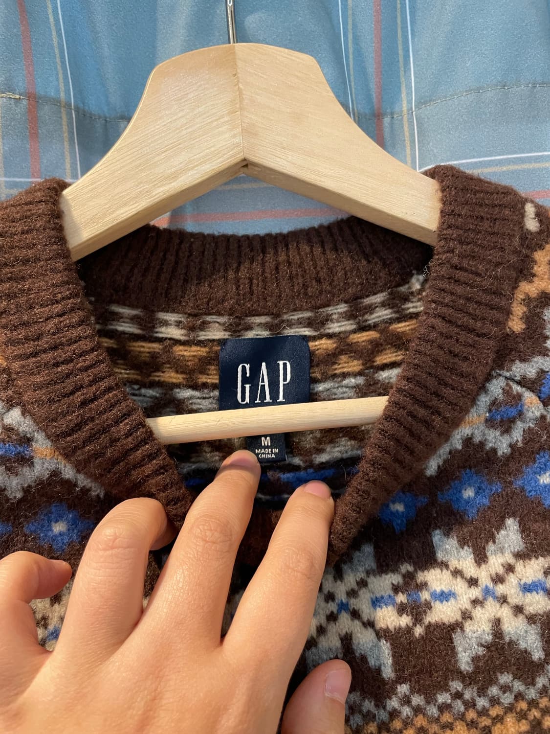GAP 페어아일 노르딕 니트 (M) 상품이미지5