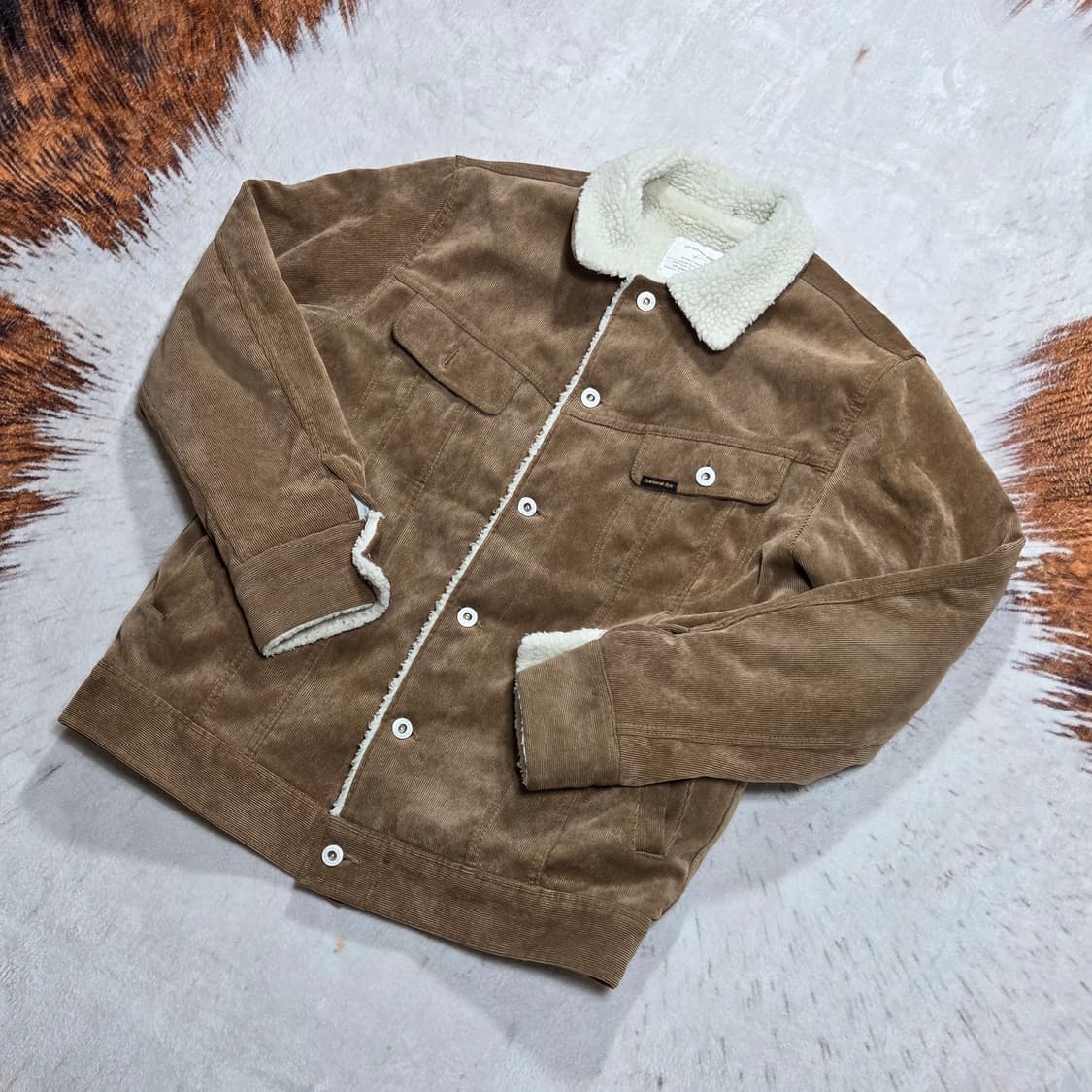 브라운 코듀로이 쉐르파 골덴 자켓 상품이미지1