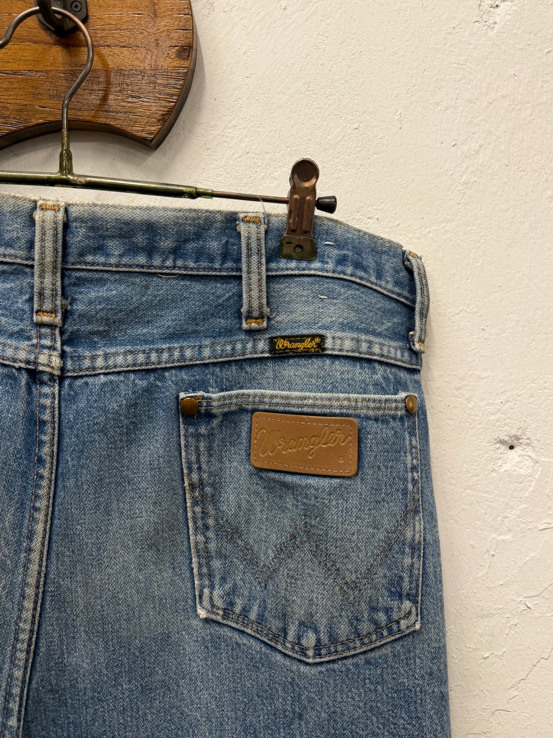 35) 80-90s USA Wrangler Cowboy Cut Strai 상품이미지3