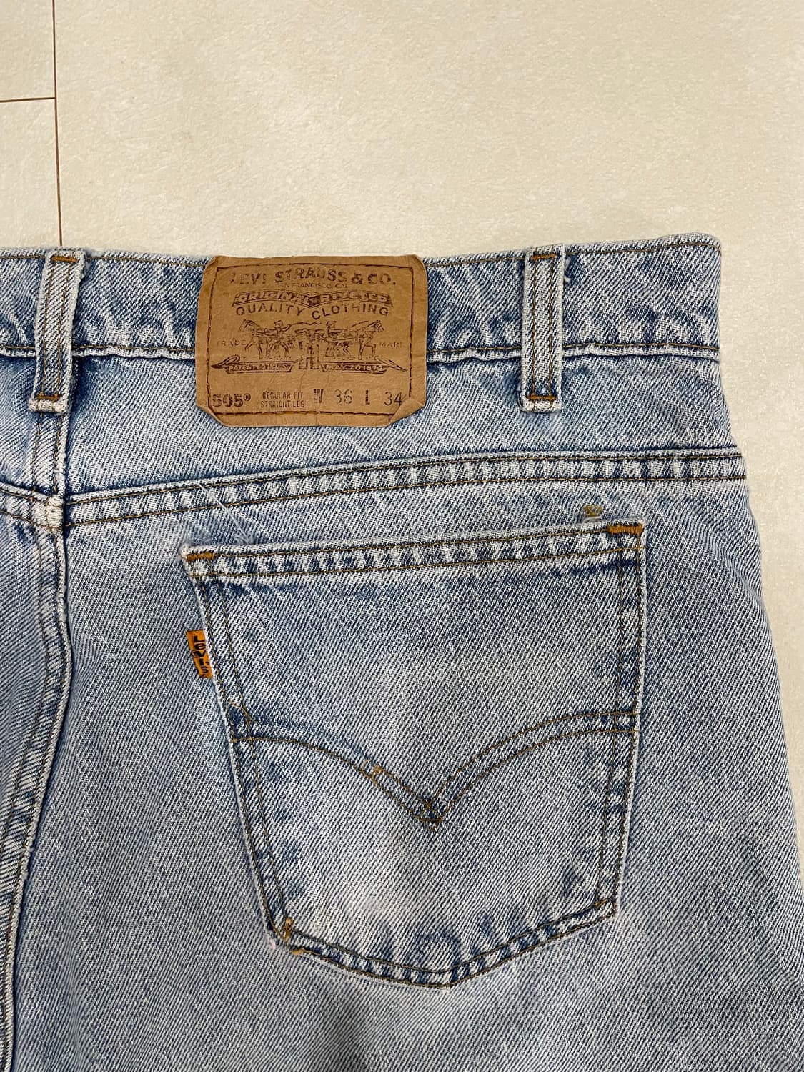 리바이스505  오렌지탭 상품이미지3