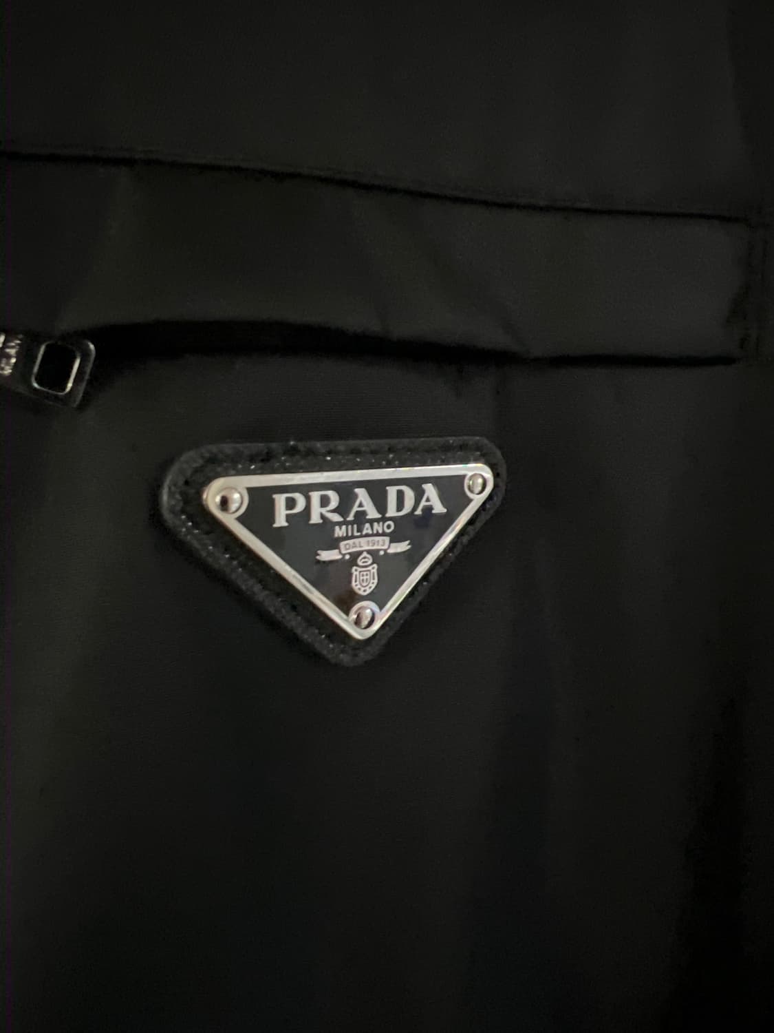 프라다 리나일론 블루종 재킷 50사이즈 상품이미지4