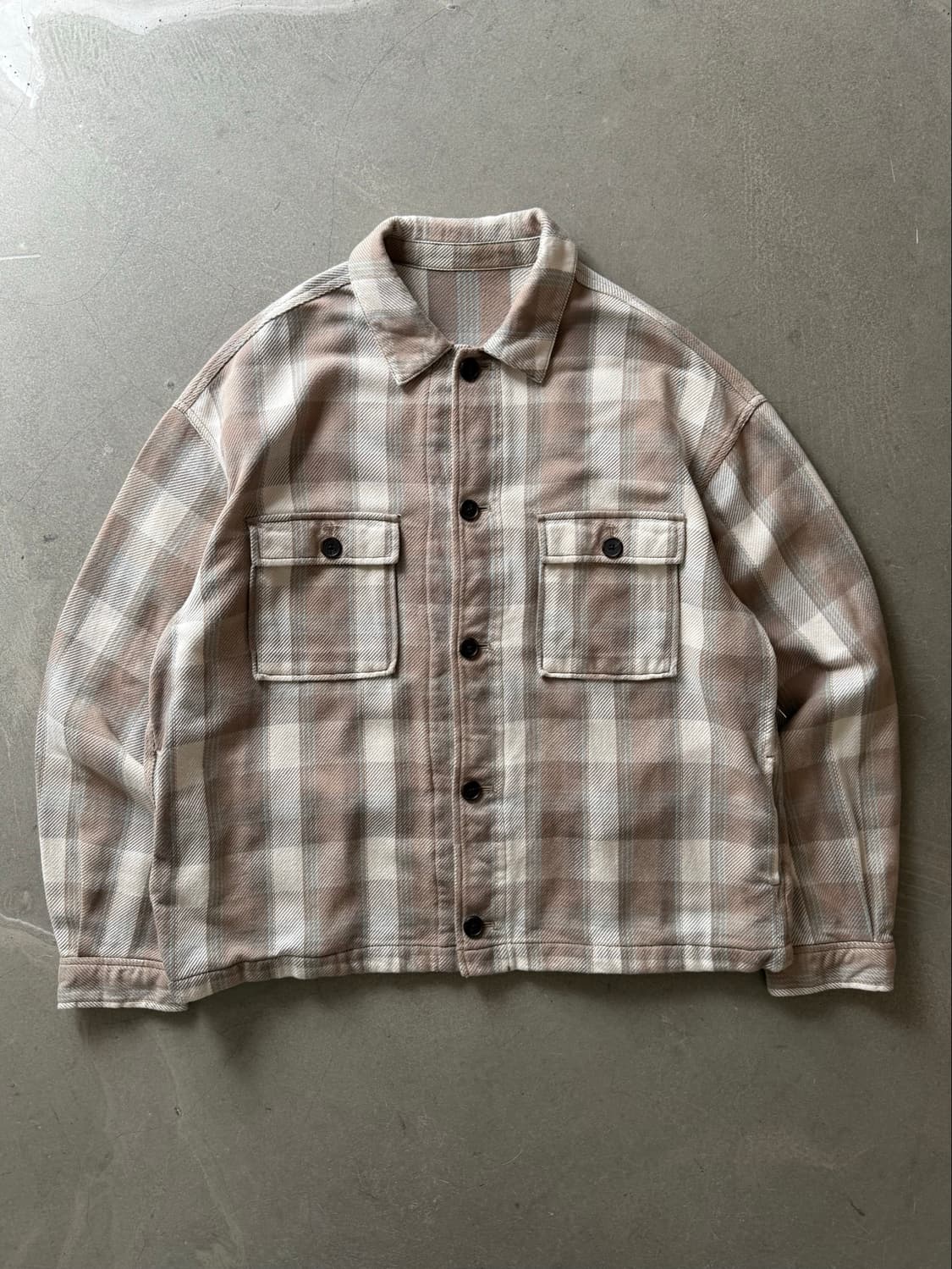 RAGEBLUE Oversized Check Shirt Jacket 상품이미지1