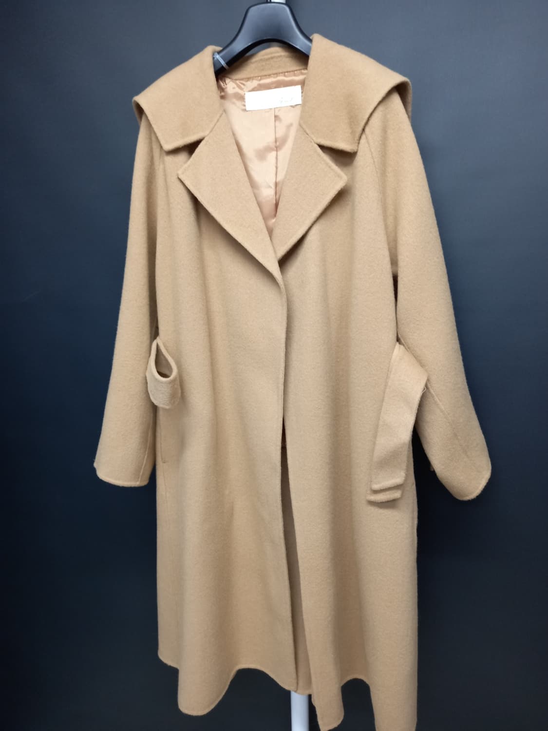 새 지컷 캐시미어블랜 핸드메이드형 코트 66.77 상품이미지3