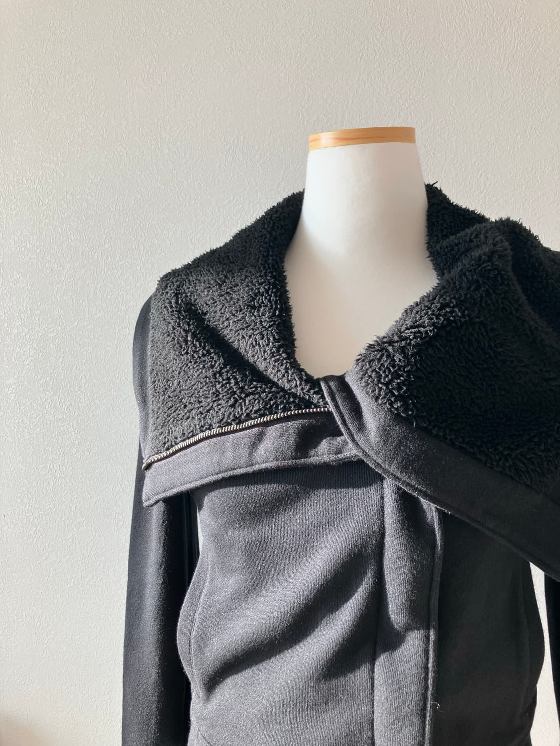 아르마니익스체인지 하이넥 후드집업 그런지 고스펑크 고스로리 나나깔 상품이미지2