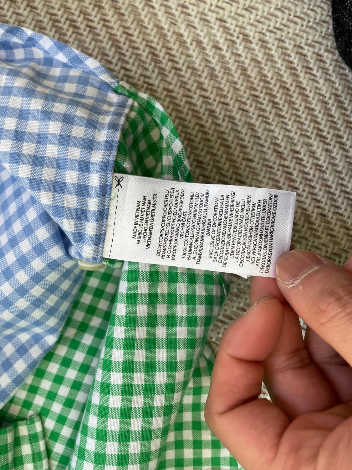 폴로랄프로렌 해체주의 멀티컬러 반팔셔츠  J04146 상품이미지6