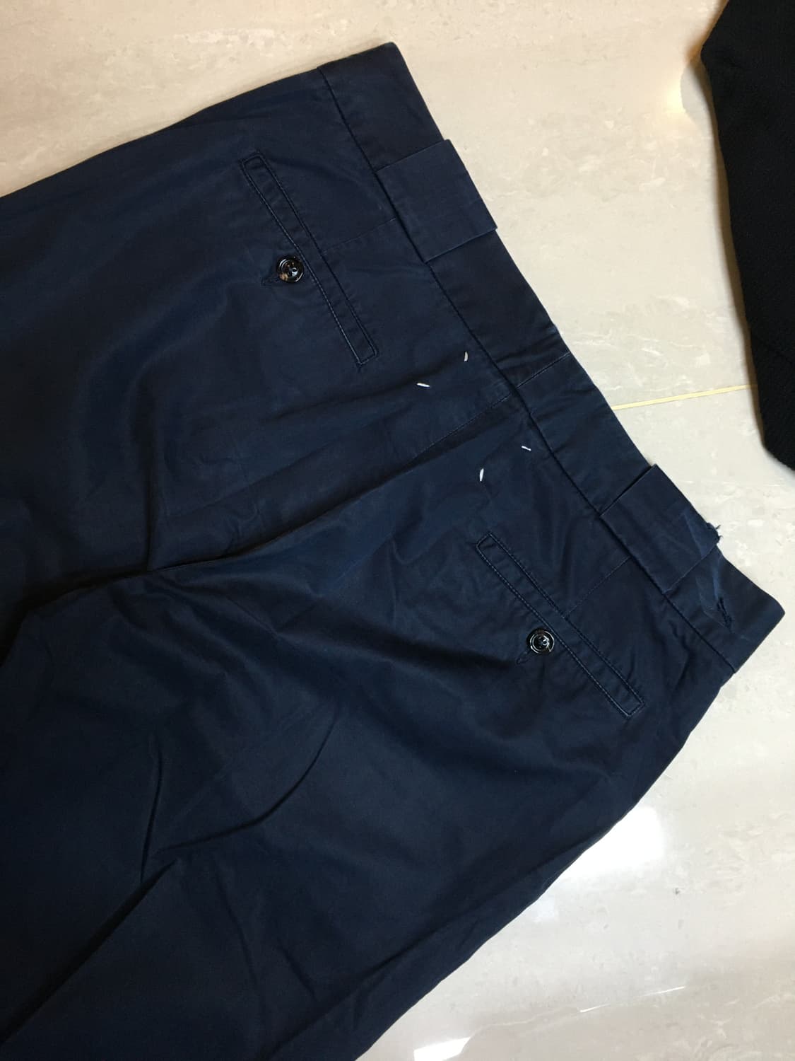 마르지엘라 치노 팬츠 네이비 상품이미지2