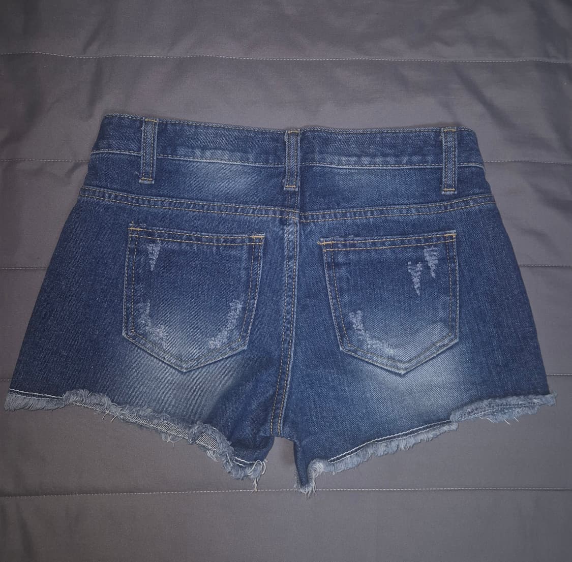 distressed shorts 데미지 청 숏팬츠 상품이미지2