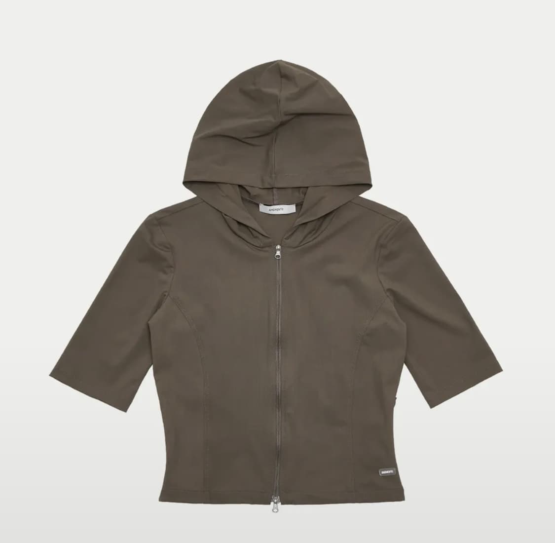 아모멘토 슬림핏 후디드 집업 상품이미지1