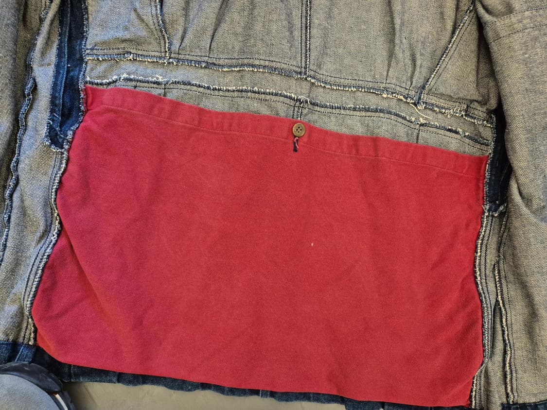 90s 챕스랄프로렌 데님 헌팅 자켓 상품이미지5