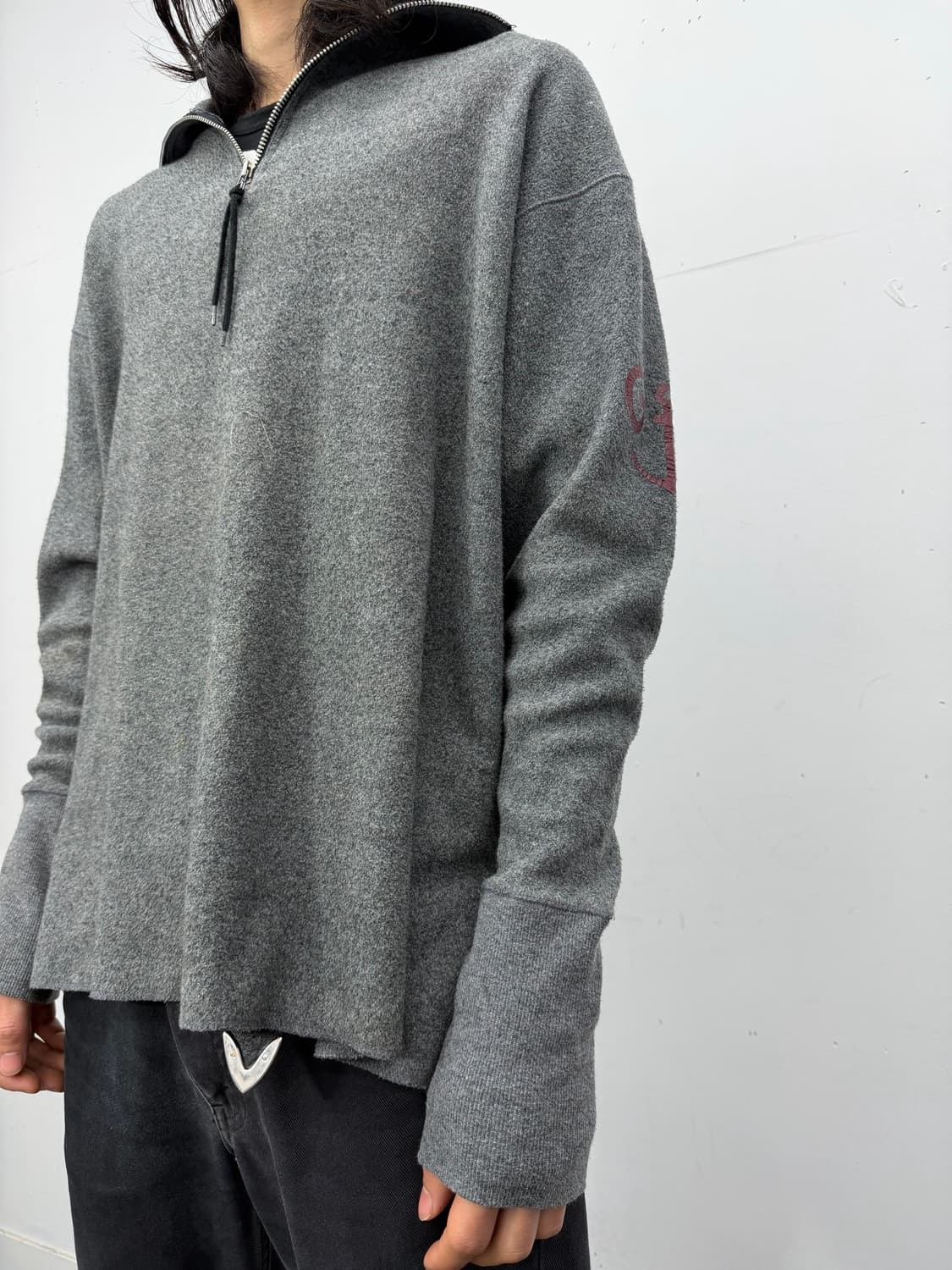 90s) Gaultier jeans half zip 상품이미지4