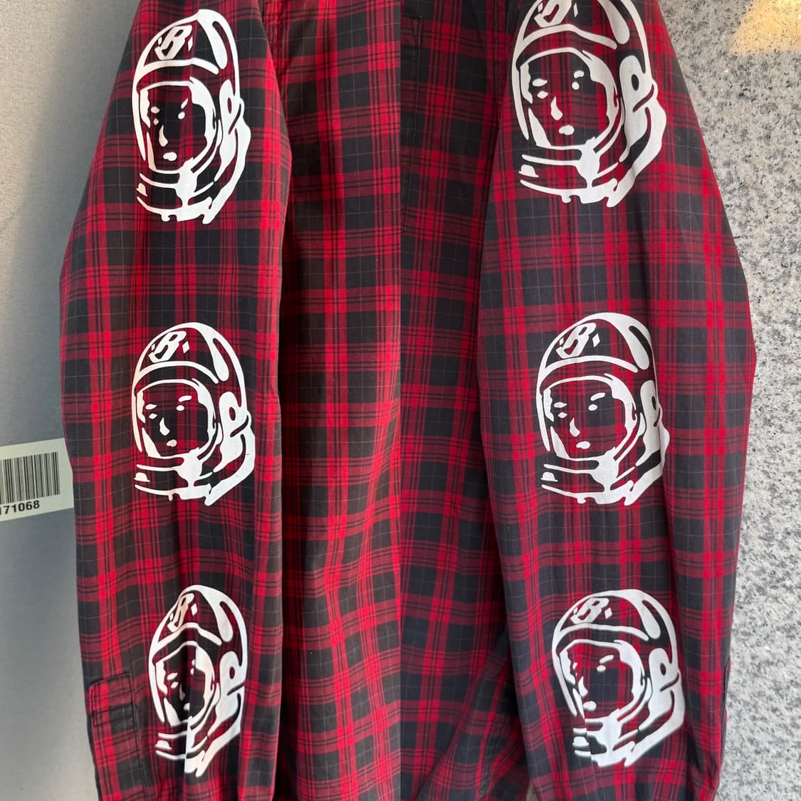 빌리어네어 보이즈 클럽 BBC 로고 체크 셔츠 상품이미지8