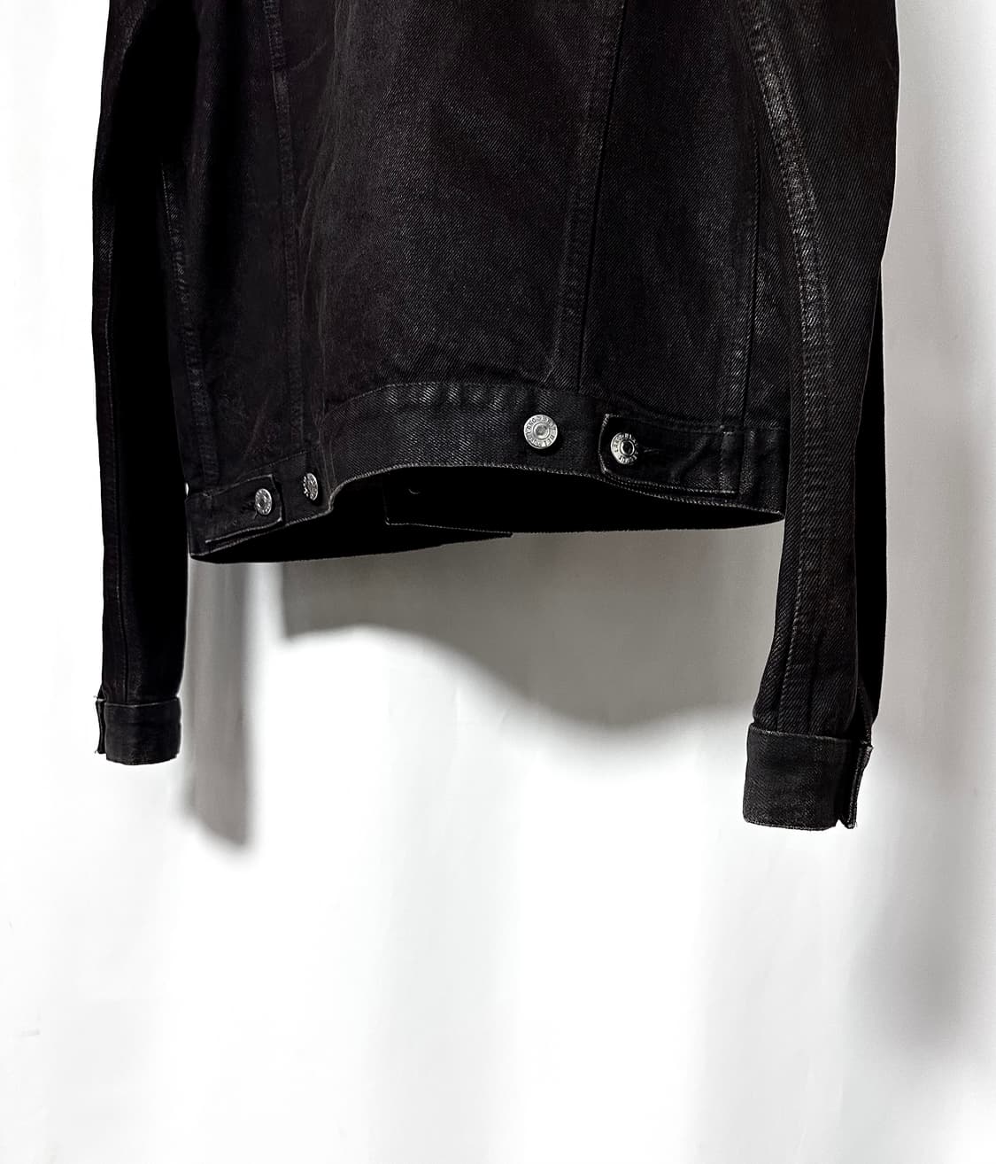 Helmut Lang 90s' Coated 1st denim 트러커 상품이미지9