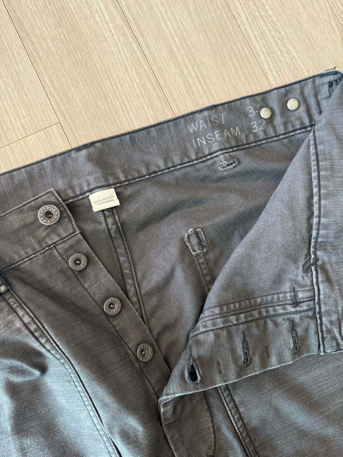 rrl 더블알엘 보즈맨 팬츠 34/32 노수선 상품이미지2