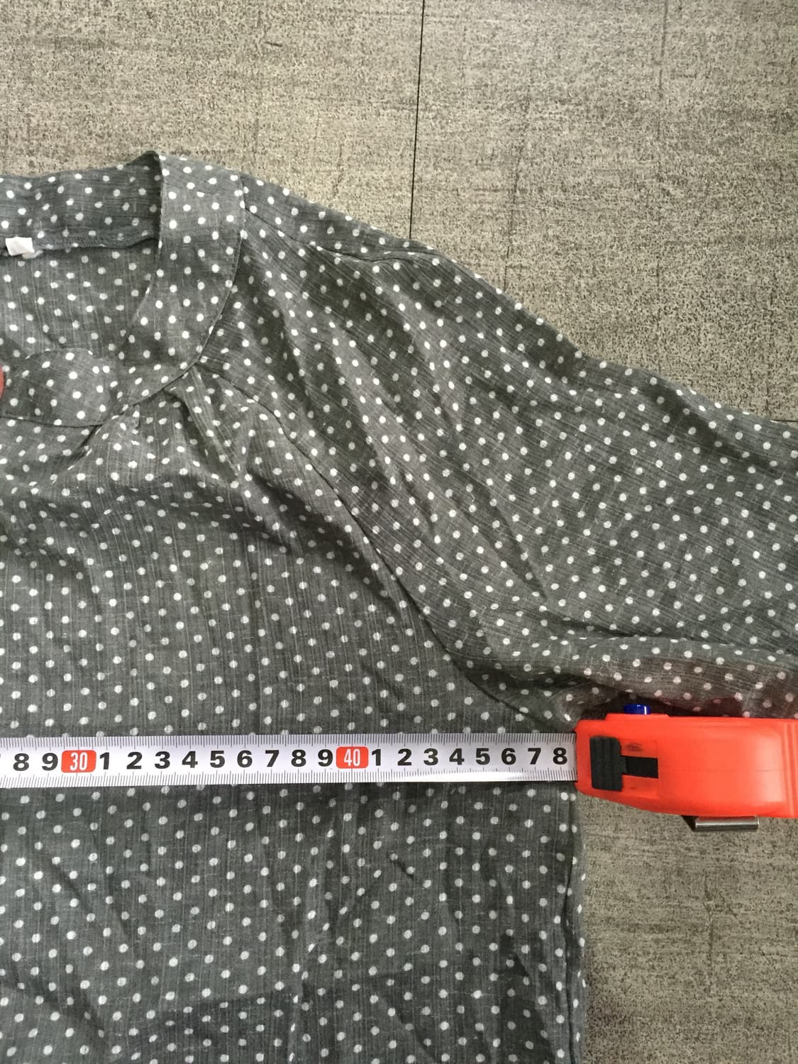 일본빈티지 하구미모리걸 할메카지 달천깔페어리 레이어드도트원피스 상품이미지3