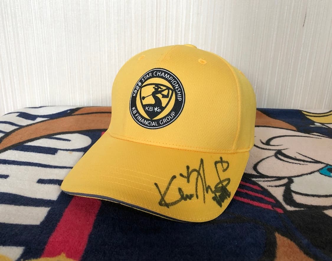 KB금융 스타 챔피언십 골프모자/캡 김예린프로 싸인 상품이미지1