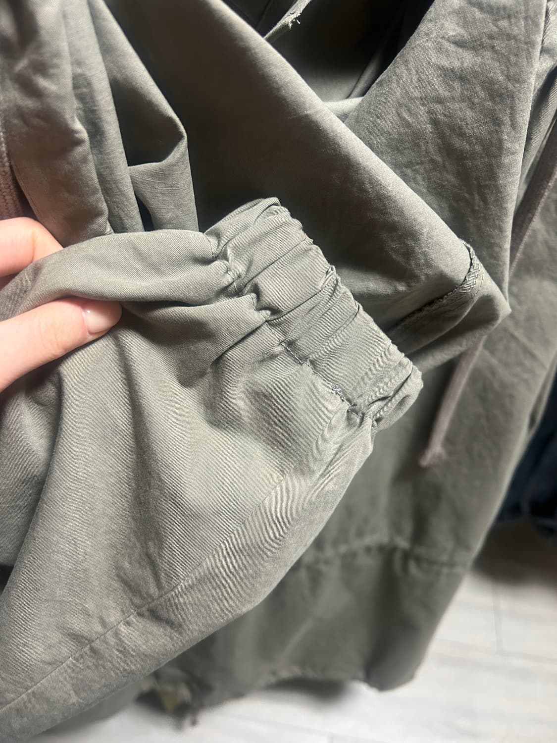 오엔엔 네코 후드 야상 상품이미지8