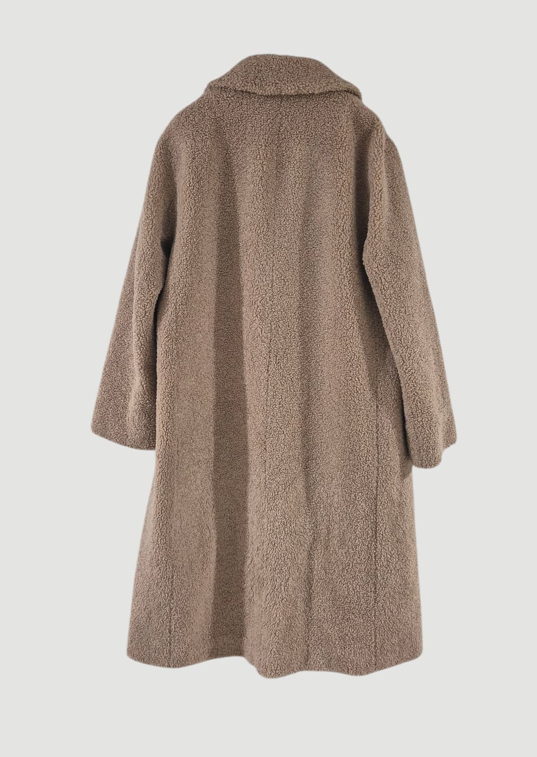 지오다노 여자 뽀글이 롱코트 상품이미지3