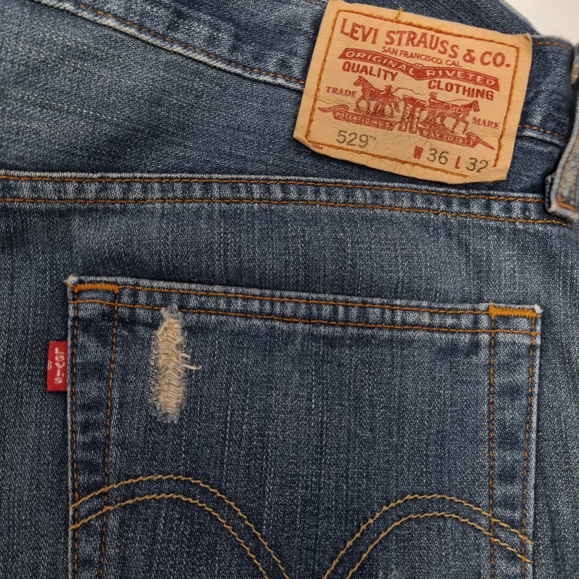 리바이스 529 빅사이즈 데님팬츠  상품이미지6