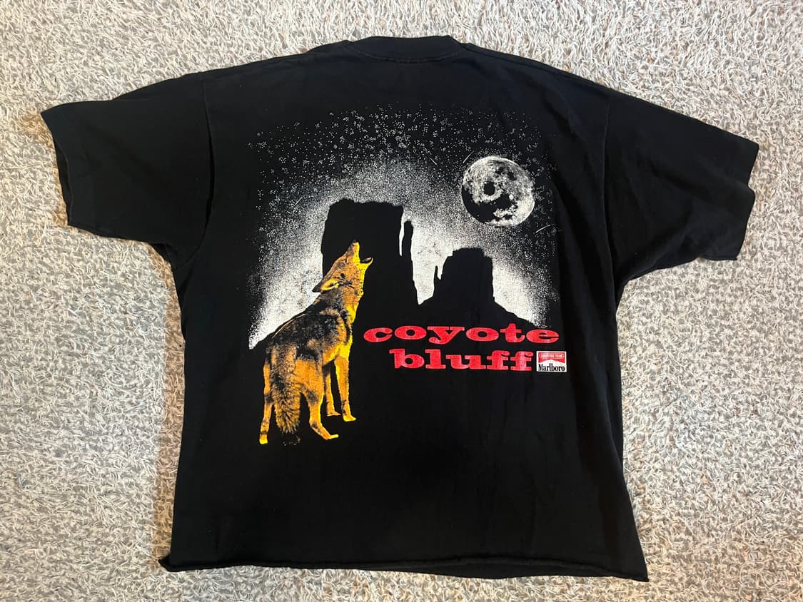 90s Marlboro Coyote Bluff t-shirt 상품이미지1