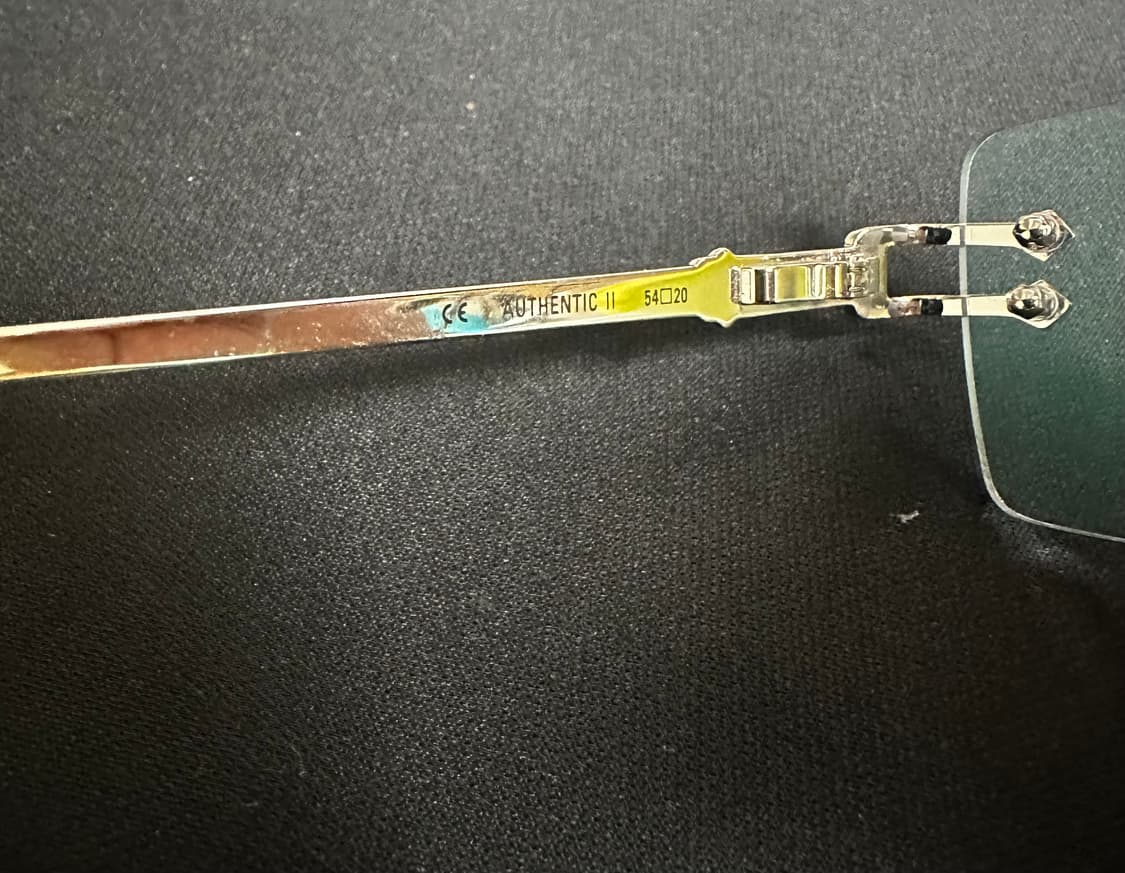 제임스오로 무테안경 Authentic2 실버 클리어 렌즈 상품이미지3