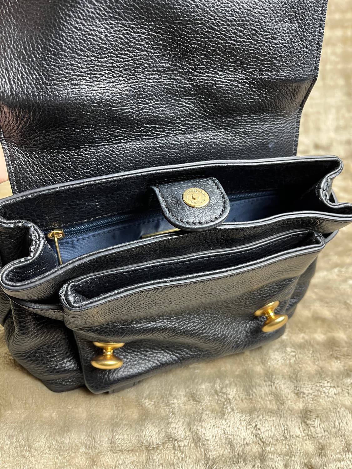 호피 가죽 핸드백 상품이미지6