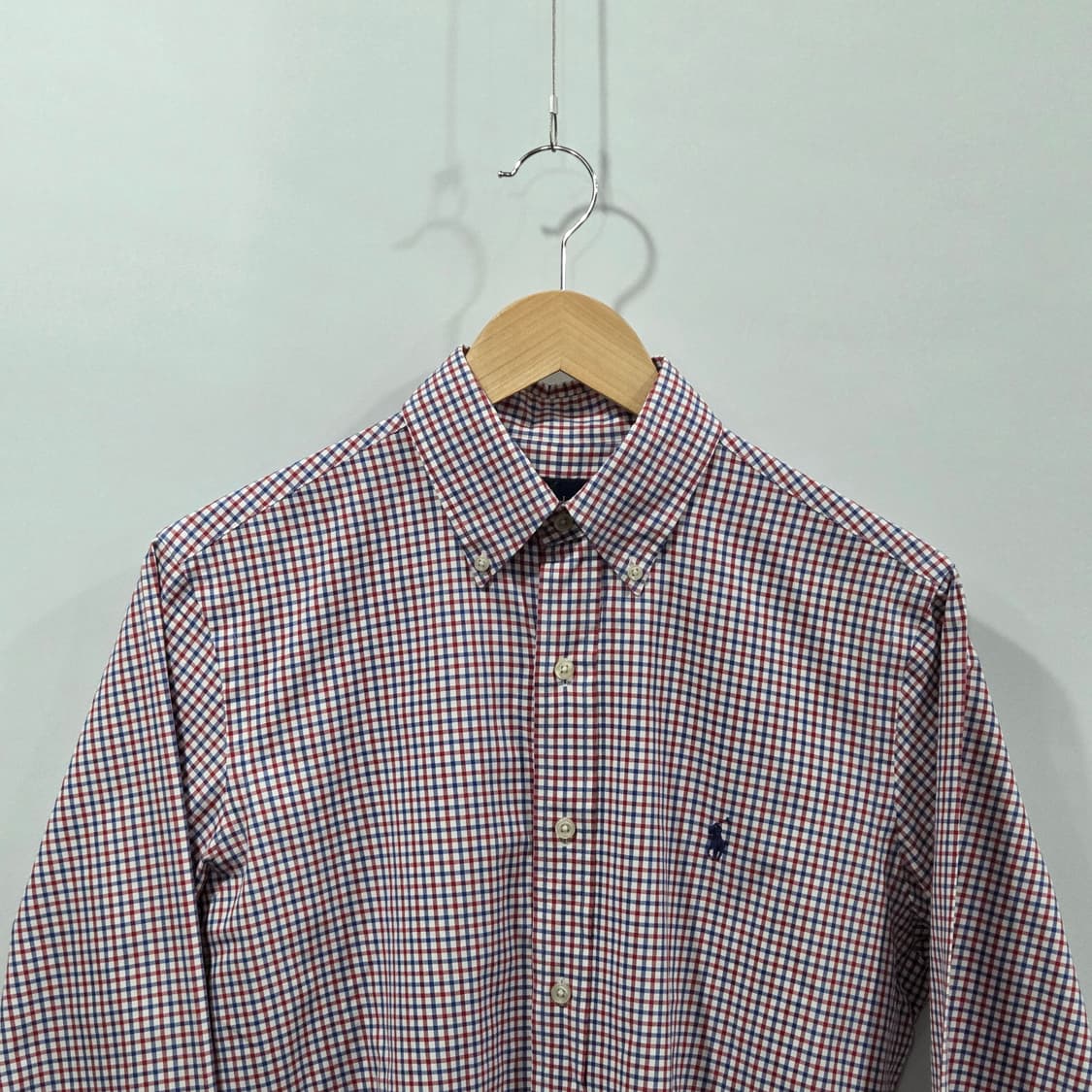 폴로랄프로렌 버튼다운 체크셔츠 S 상품이미지2