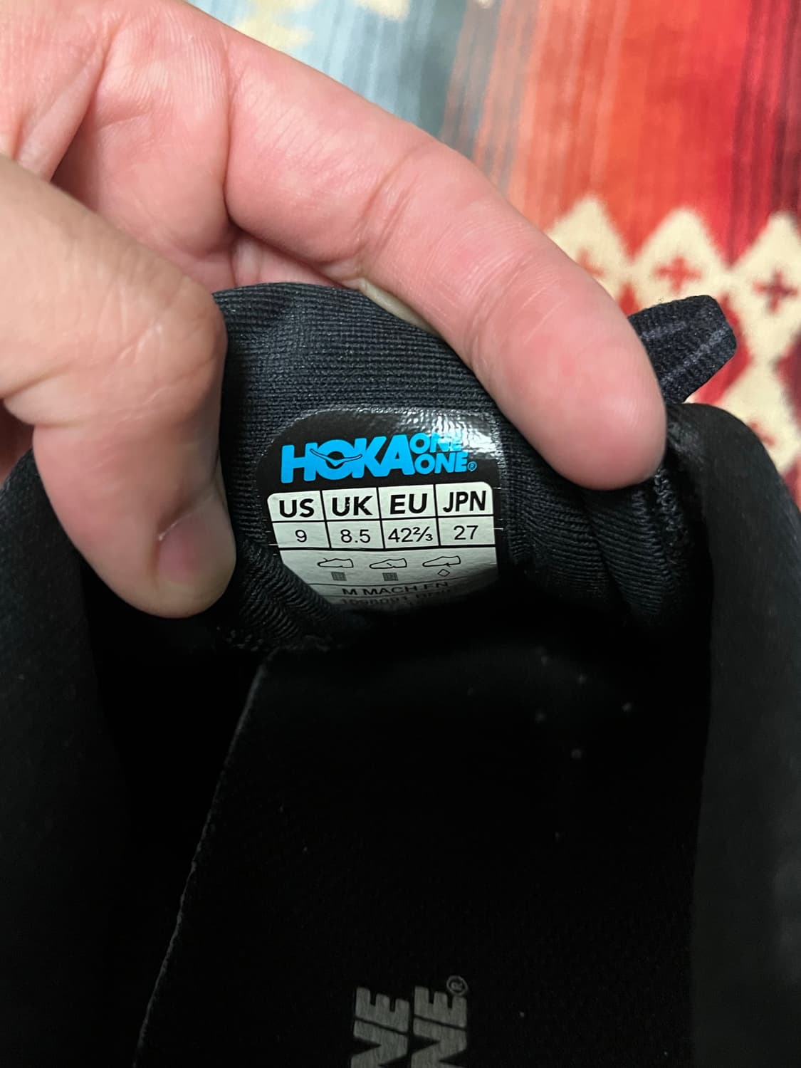 Hoka one one mach fly at night 상품이미지6