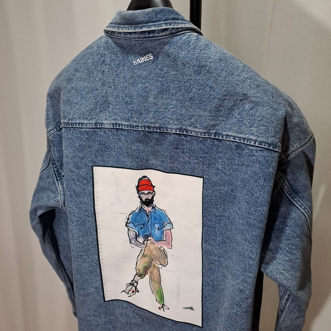 (택포) 질스튜어트뉴욕 X 리차드헤인즈 데님 아우터 셔츠 B329 상품이미지8