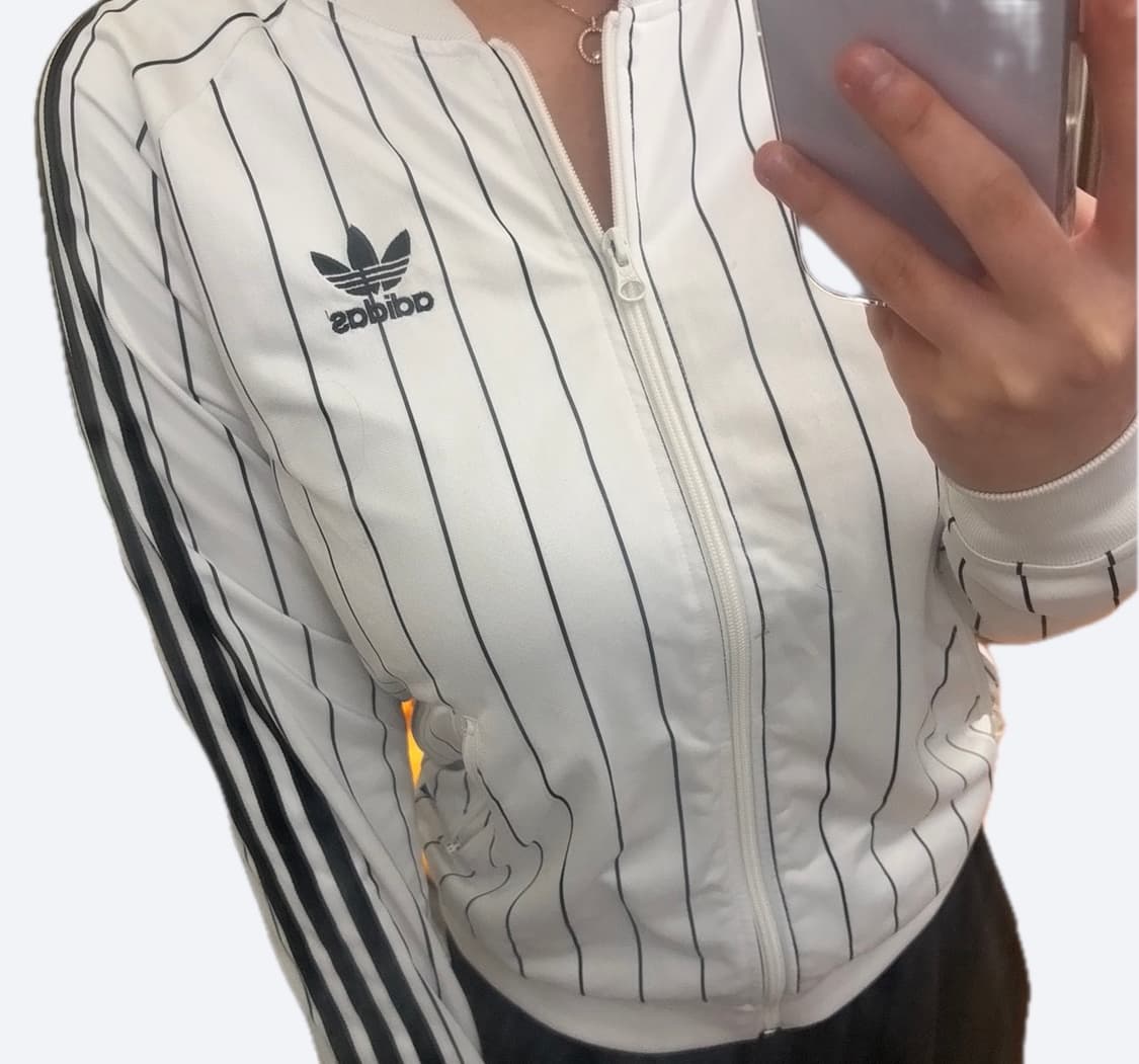 ✨아디다스 유로파 빅로고 스트라이프 트랙탑 져지✨ 상품이미지1