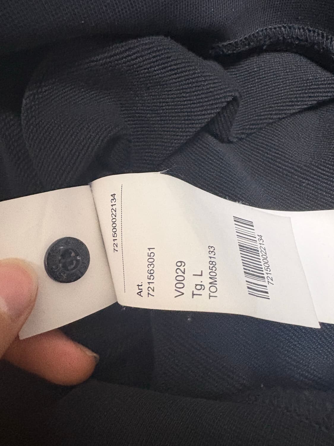 급처 스톤아일랜드 맨투맨 검정 블랙 L 상품이미지6