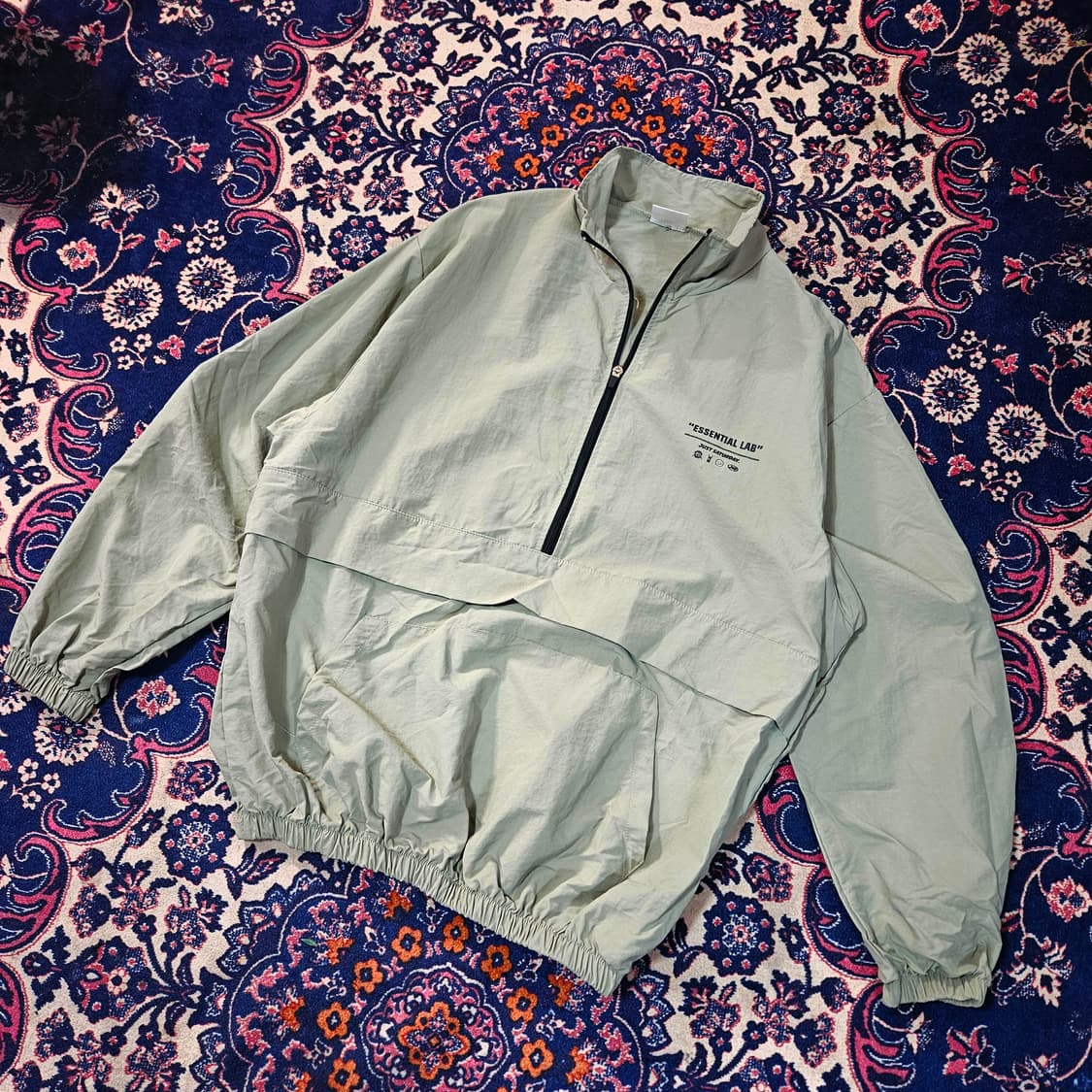 저스트세러데이 라이트카키 아노락 바람막이 Free 상품이미지1