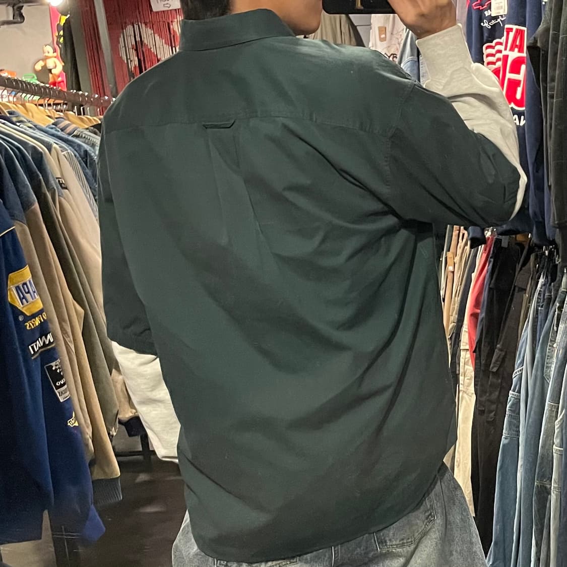 [IM] carhartt 칼하트 그린 반팔셔츠 상품이미지5