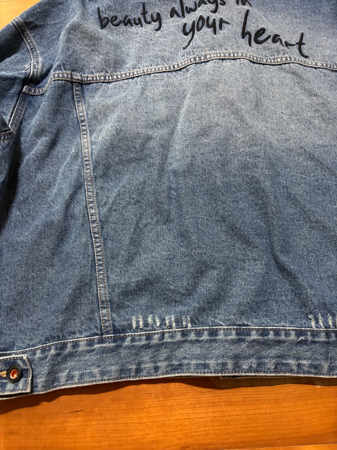 vintage pauline blue denim jacket 상품이미지8